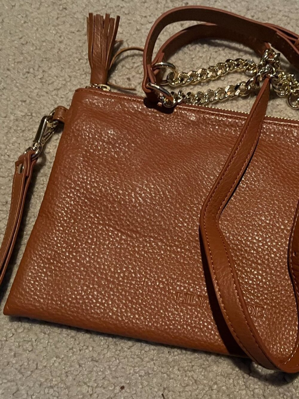 Lily Jade Crossbody Wristlet - Leather